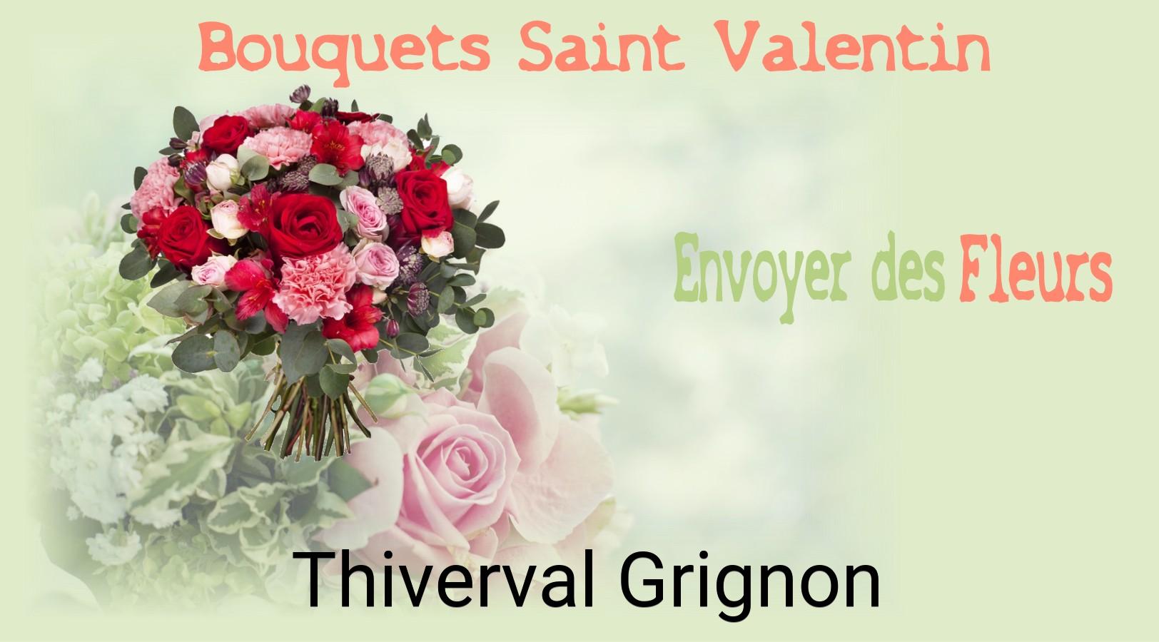 Roses de Saint-Valentin livrées à Thiverval-Grignon